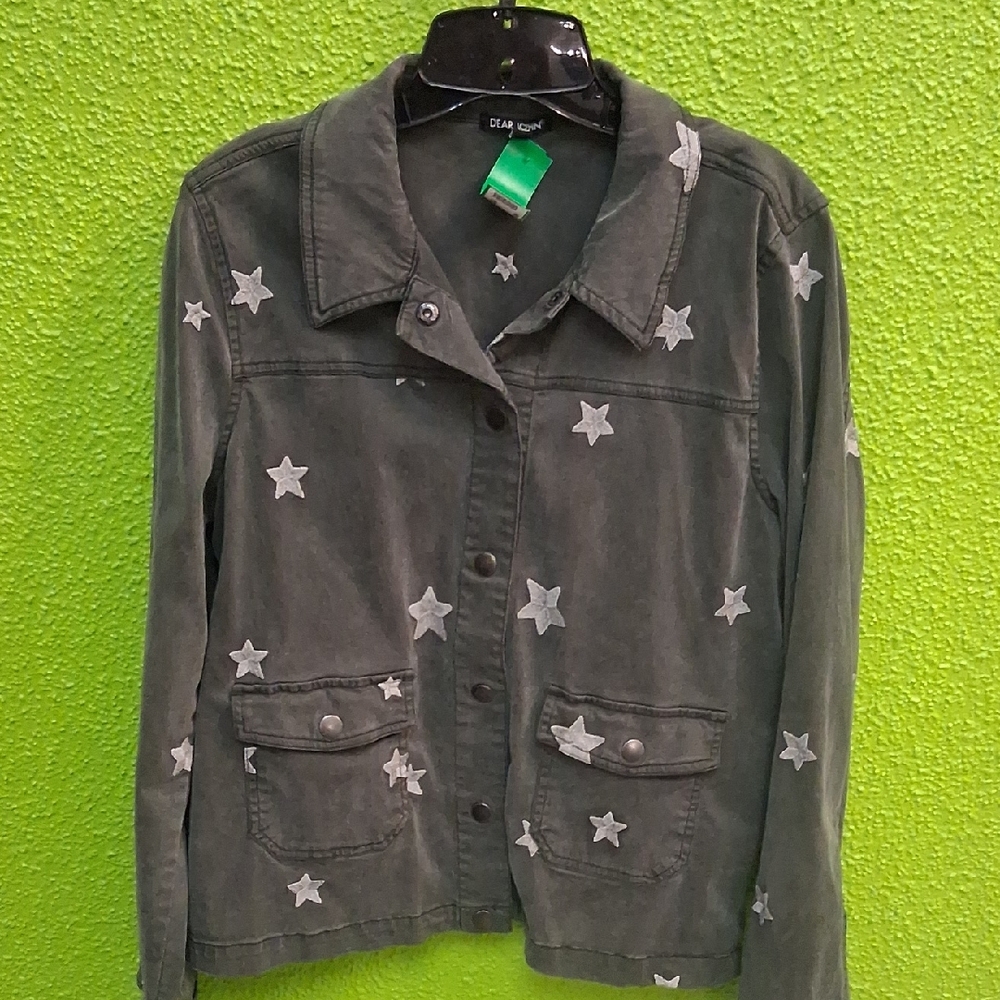 Dear John Gray Star Utility Jacket - image 1